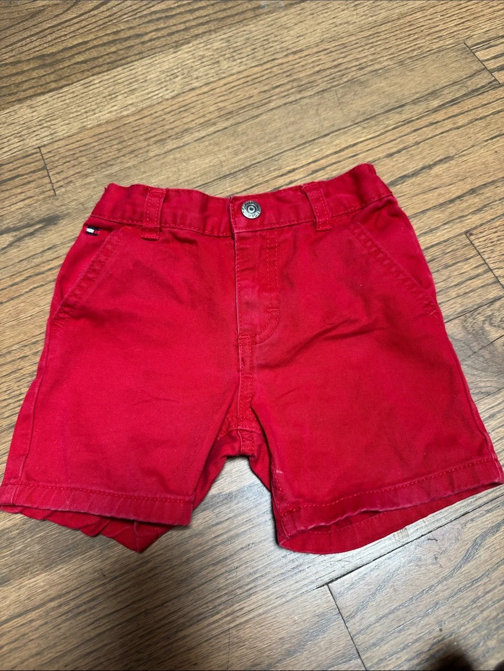 Tommy Hilfiger Red Shorts 12 month